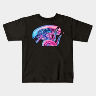 Cotton Candy Alien Kids T-Shirt